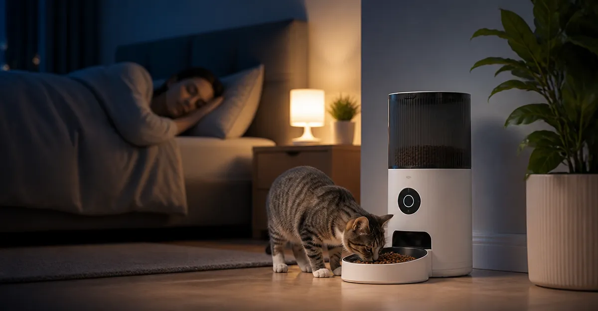 10 Quietest Automatic Pet Feeders for Light Sleepers