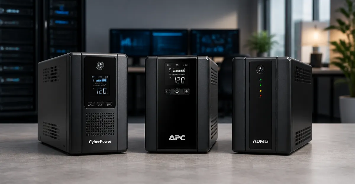 CyberPower vs APC vs ADMLi: 1500VA UPS Comparison 2026