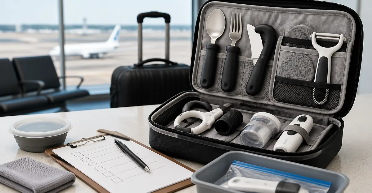 How to Pack Adaptive Kitchen Tools for Air Travel