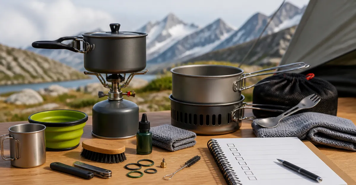 Expedition Maintenance Schedule for Ultralight Kitchens
