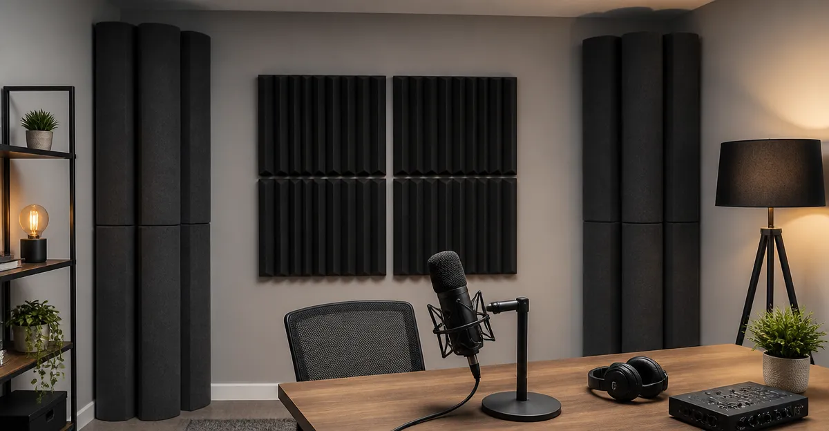 How to Place Corner Bass Traps in Your Podcast Room
