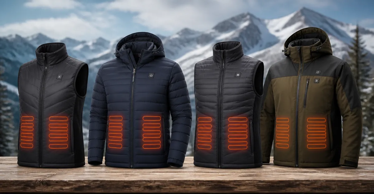 Comparing Top Heated Vests and Jackets for Winter Warmth