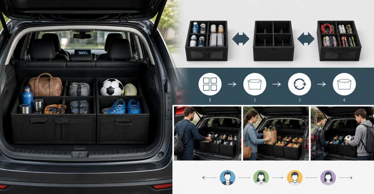 Quick‑Swap Trunk Organizer Modules for Multi‑Driver Households