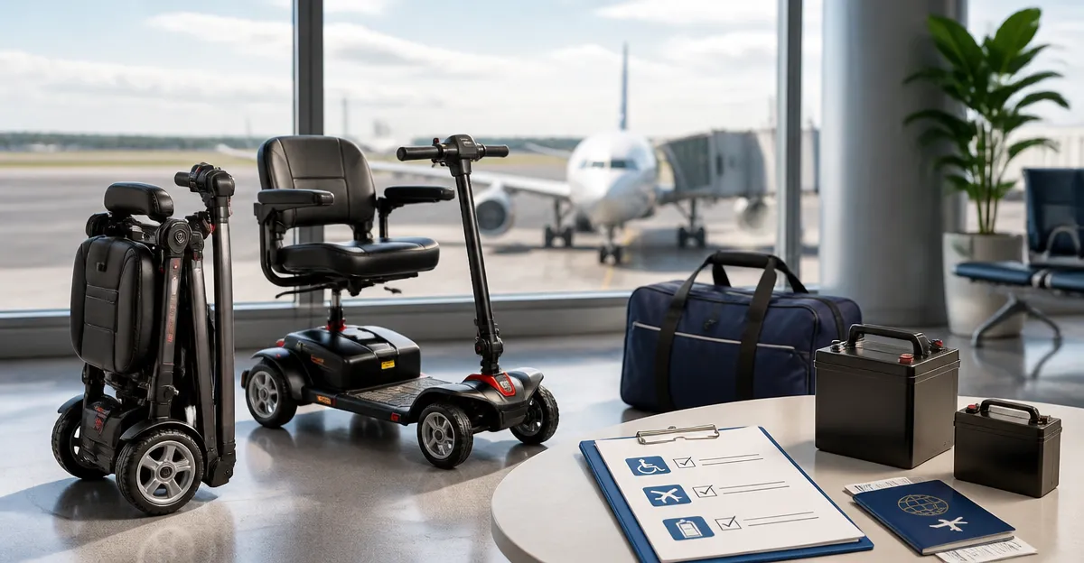 How to Fly with a Folding Mobility Scooter: Airline Rules & Battery Guide