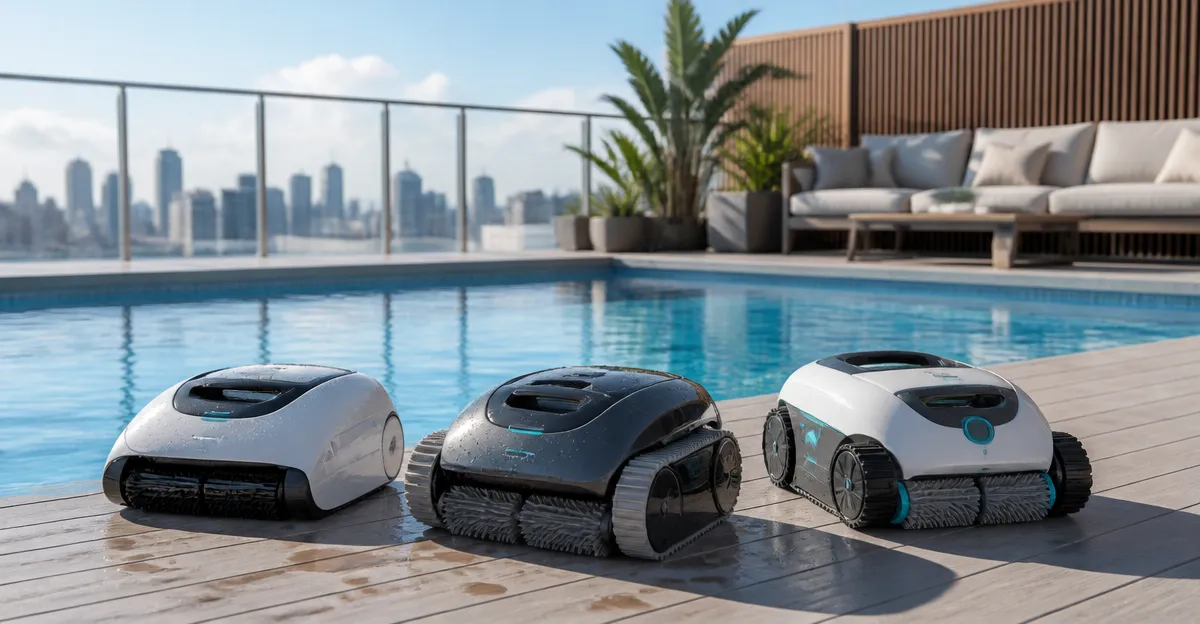 Top Compact Cordless Pool Cleaners for Rooftop & Deck