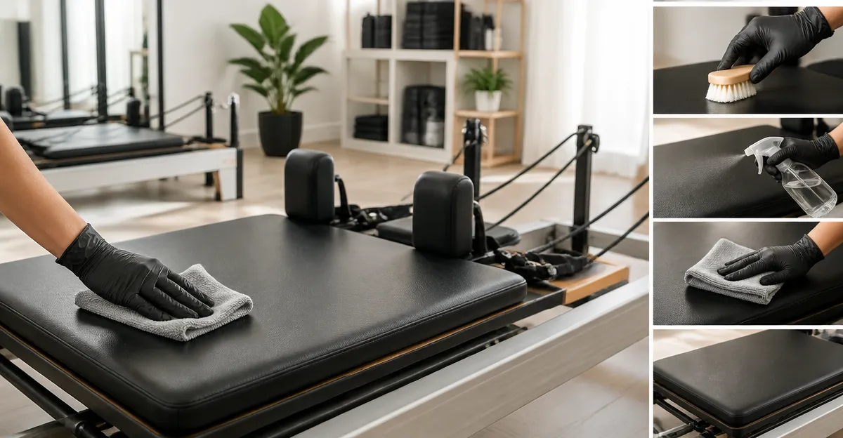 How to Clean and Disinfect Reformer Upholstery Safely
