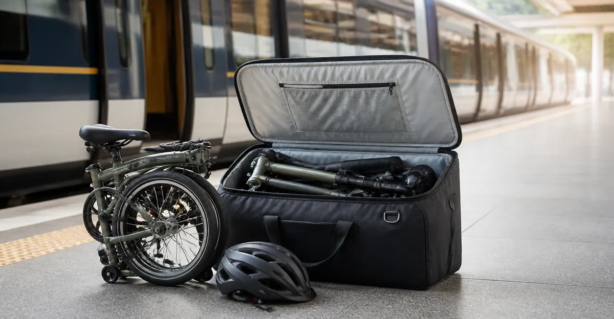 How to Pack a Folding Bike & Helmet for Long‑Distance Train Trips