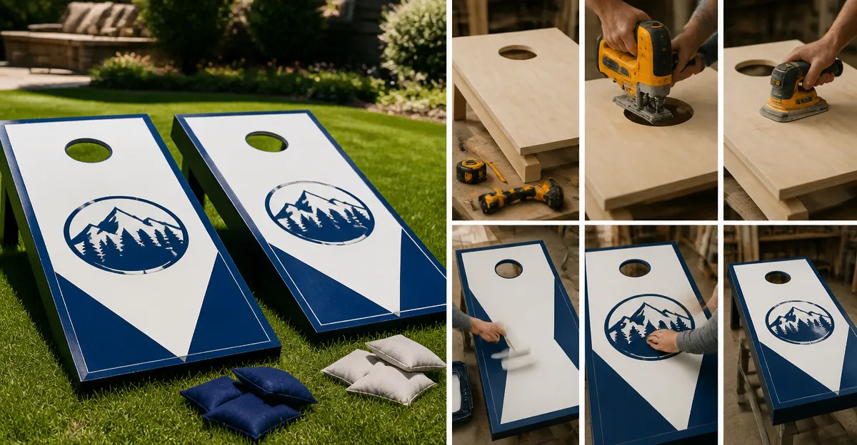 DIY Custom Cornhole Boards with Your Logo – Step-by-Step Guide