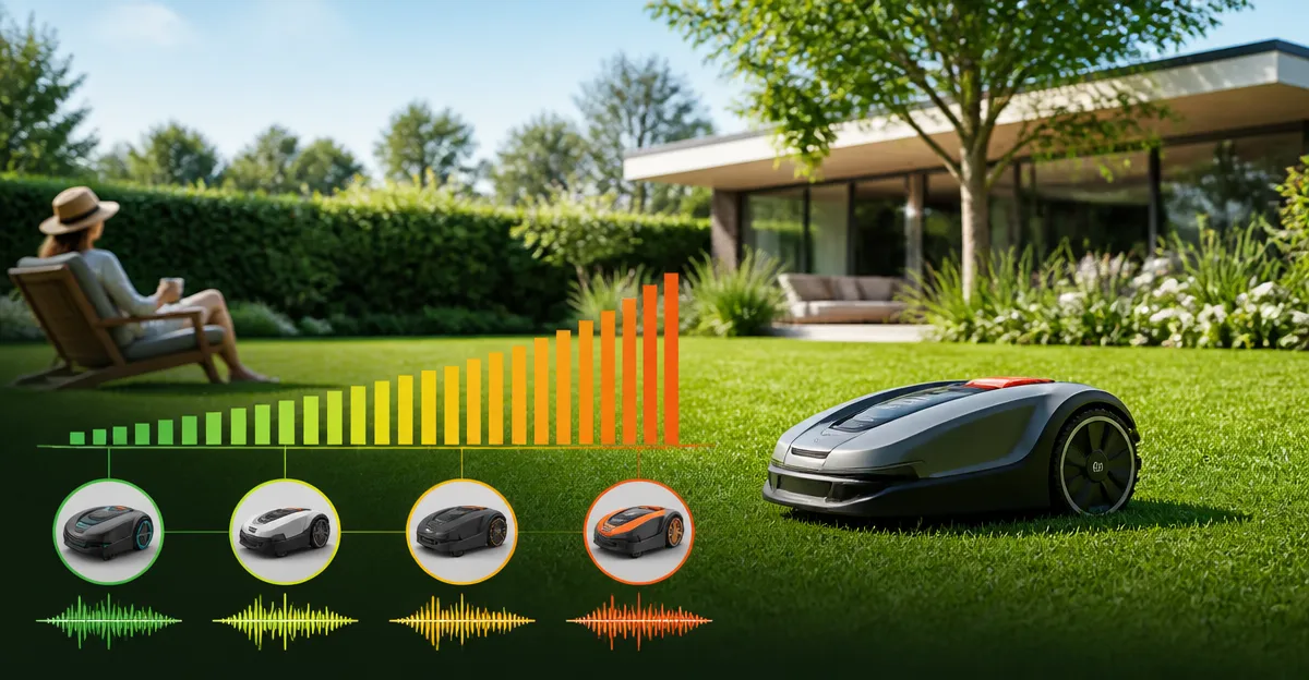 Ultimate Guide to Robot Mower Noise Levels (dB): Find the Quietest Model