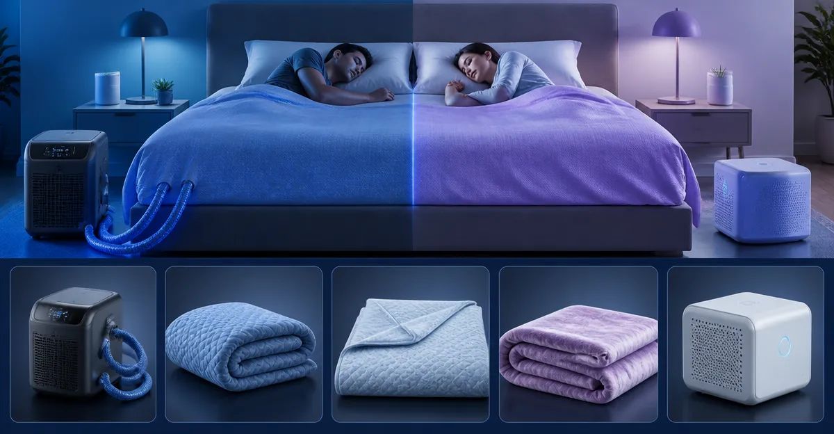 Adamson B10 vs Topcee Blanket vs Dreamora Luna vs Ailemei Throw vs Chilipad Cube: In‑Depth Comparison