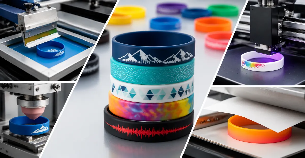 Complete Guide to Silicone Wristband Printing Methods