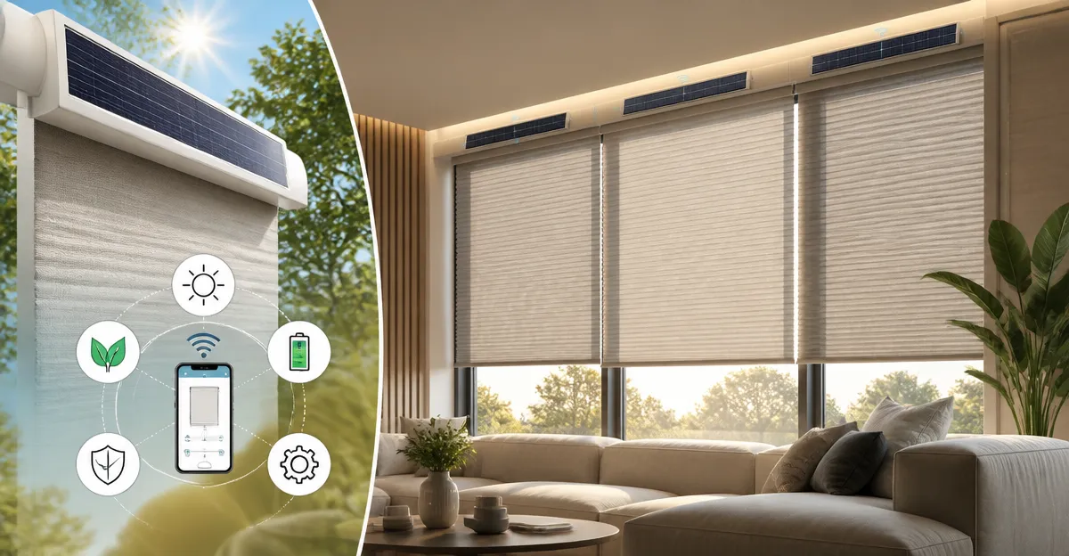 Solar-Powered Smart Blinds: Complete Guide to Pros, Cons, and Buying Tips