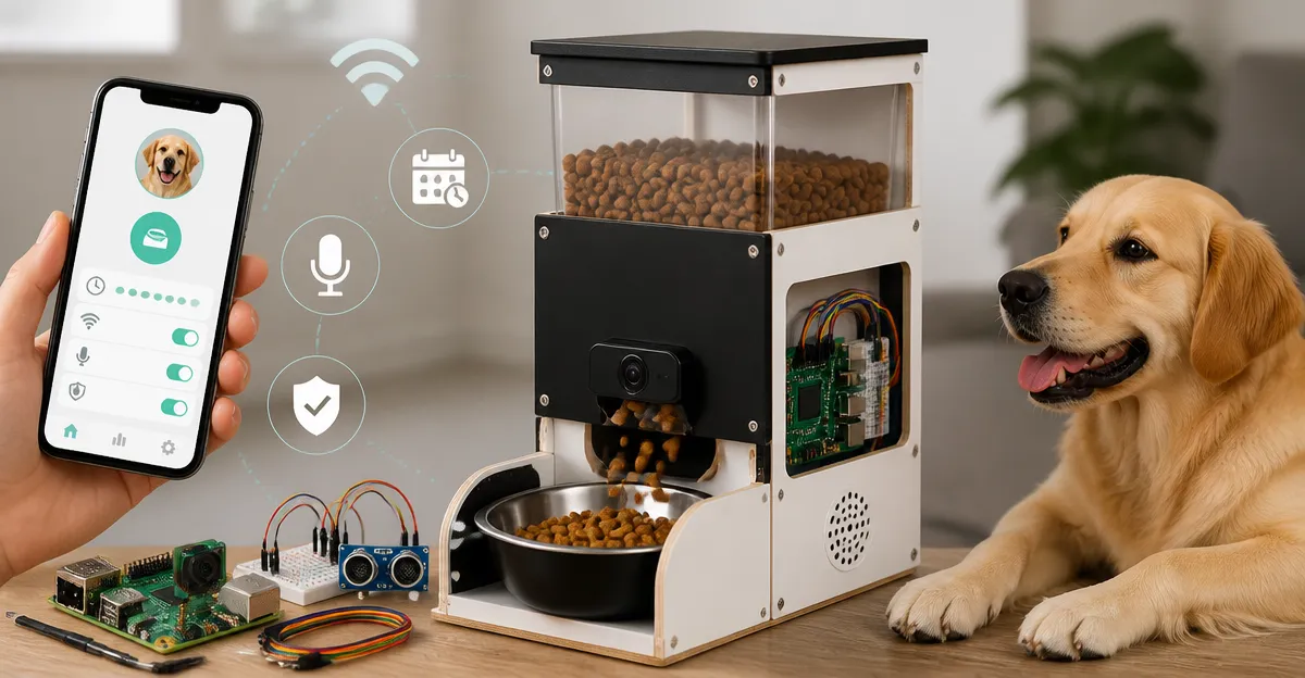 DIY Raspberry Pi Smart Pet Feeder – Wi‑Fi Scheduling Guide