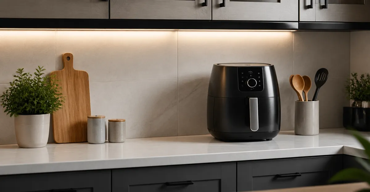 How to Prevent Grease Stains Under Cabinets from Your Air Fryer