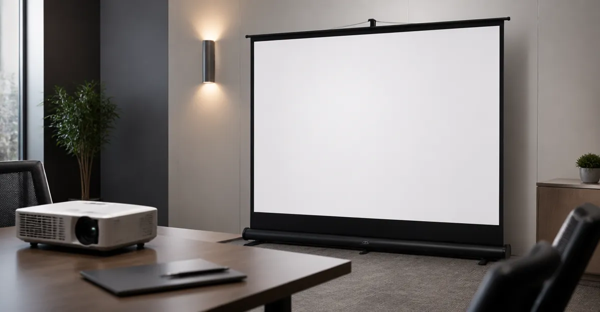 5-Minute Pop-Up Projector Screen Setup: 7 Quick Steps