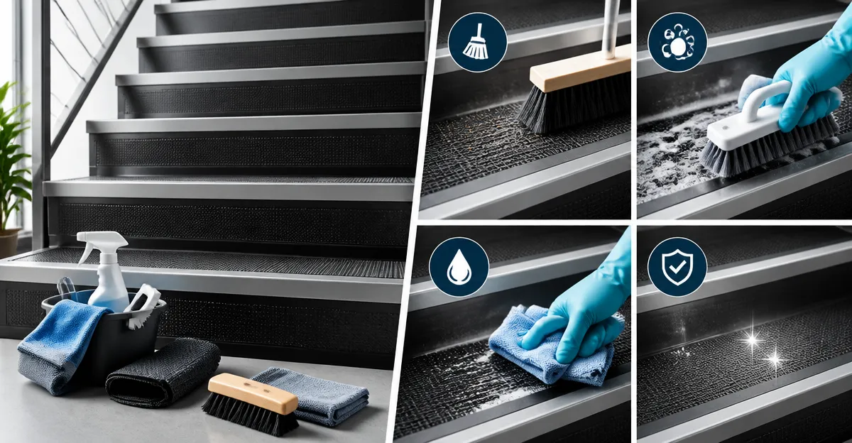How to Clean and Maintain Anti‑Slip Stair Treads