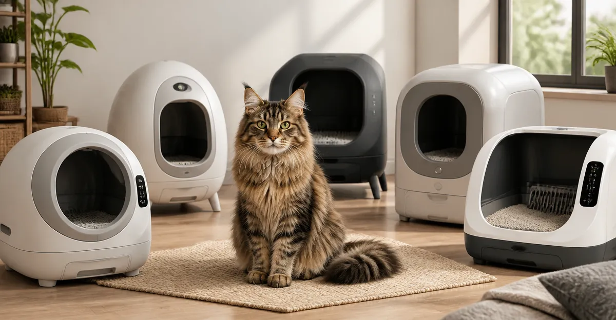Top 10 Automatic Litter Boxes for Large Cats