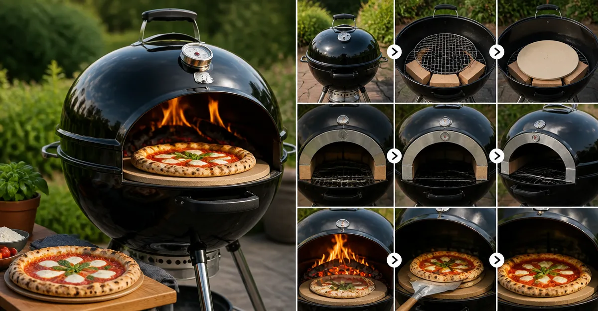 Convert a Charcoal Grill into a Pizza Oven – Step-by-Step DIY Guide