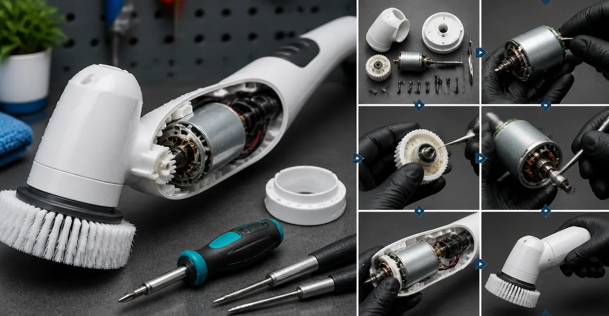Repair an Electric Spin Scrubber Motor: Step-by-Step DIY Guide