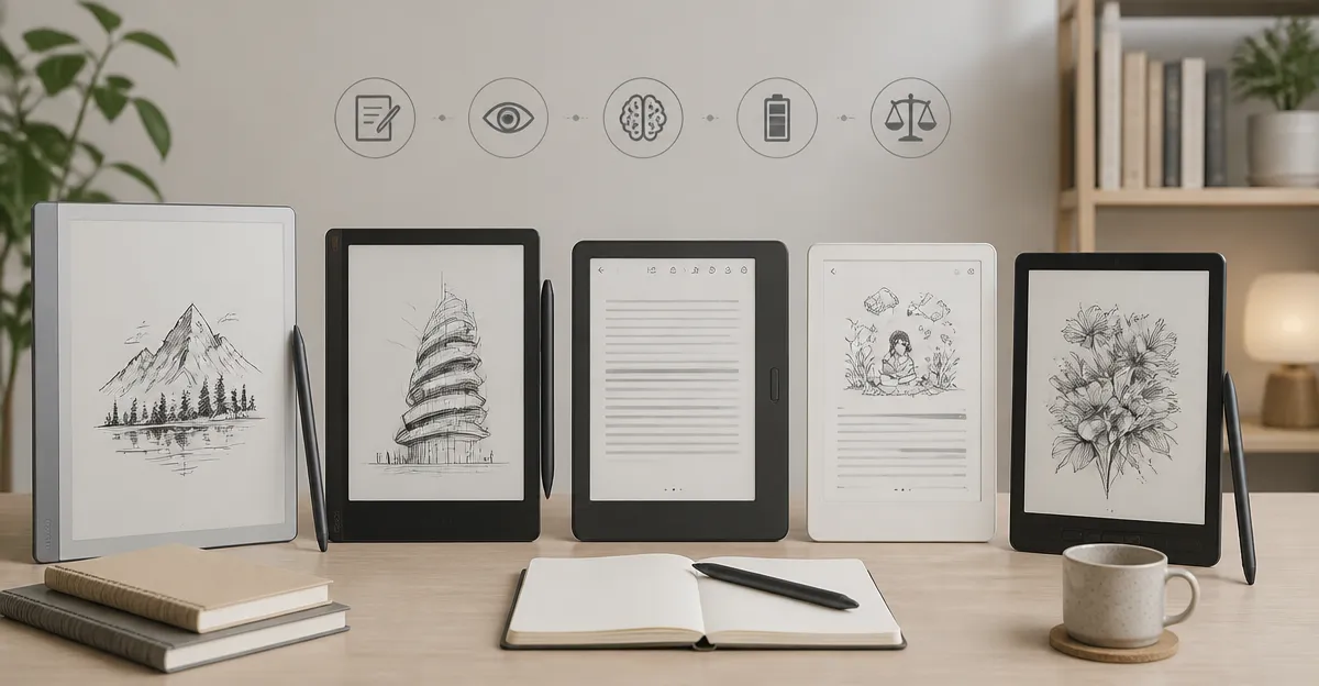 reMarkable vs BOOX vs Kobo vs HUION: 2026 Digital Notebook Showdown