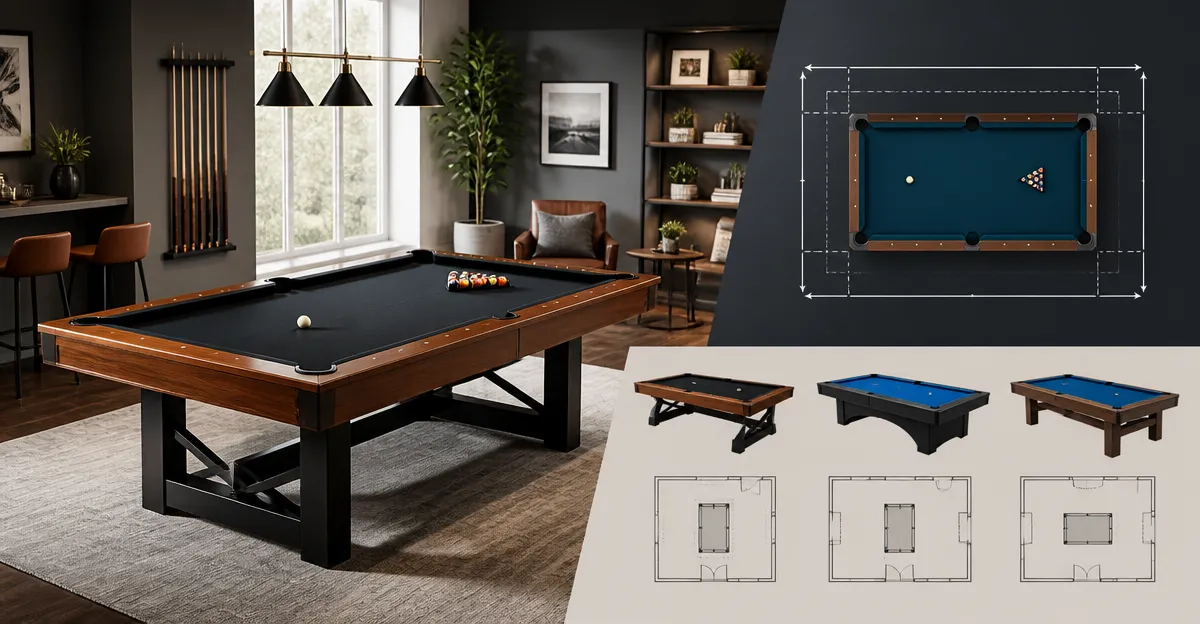 The Ultimate Home Pool Table Size Guide: Choose the Right Table & Measure Your Room