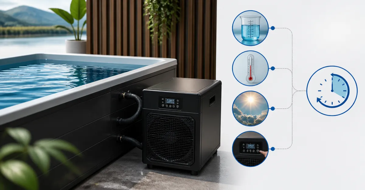 How to Estimate Cold Plunge Chiller Cooling Time