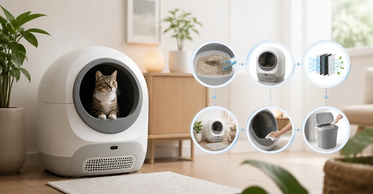 How to Reduce Litter Box Odor with an Automatic Litter Box