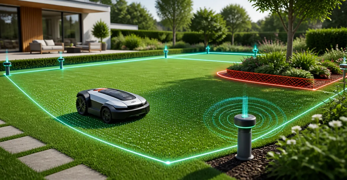 Virtual Boundary Beacons for Robot Mowers: Complete Guide