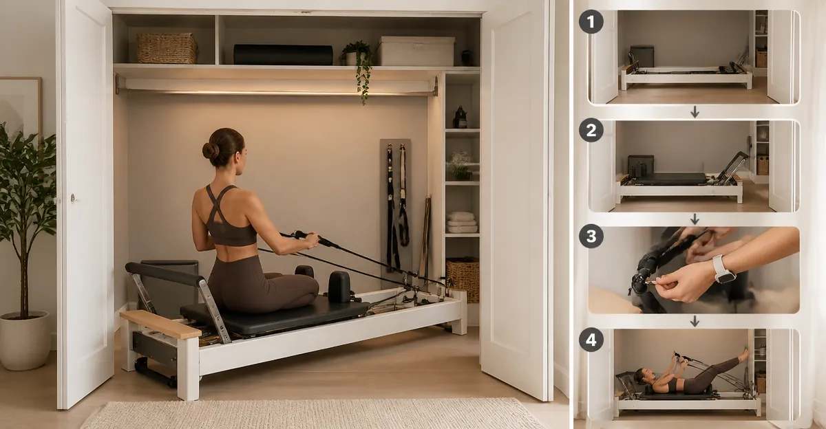 How to Do Reformer Workouts in a Closet: Small‑Space Routine Guide
