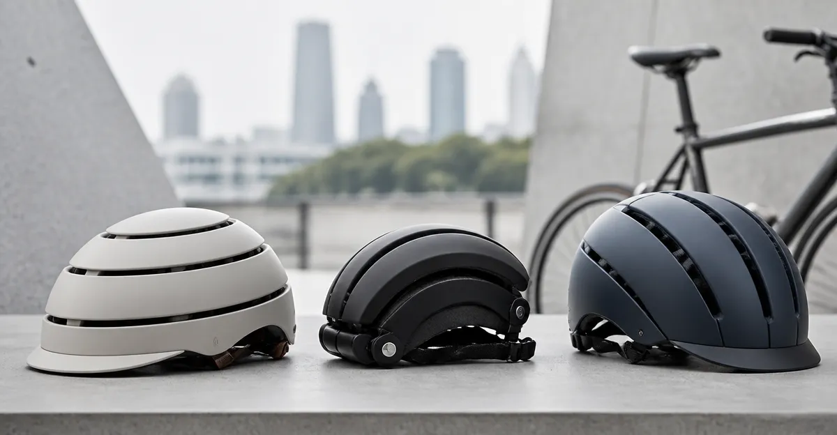 Foldable Bike Helmets Comparison: Closca, Overade Plixi, and FEND Models