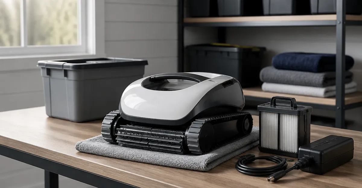 How to Winter-Store a Cordless Robotic Pool Cleaner