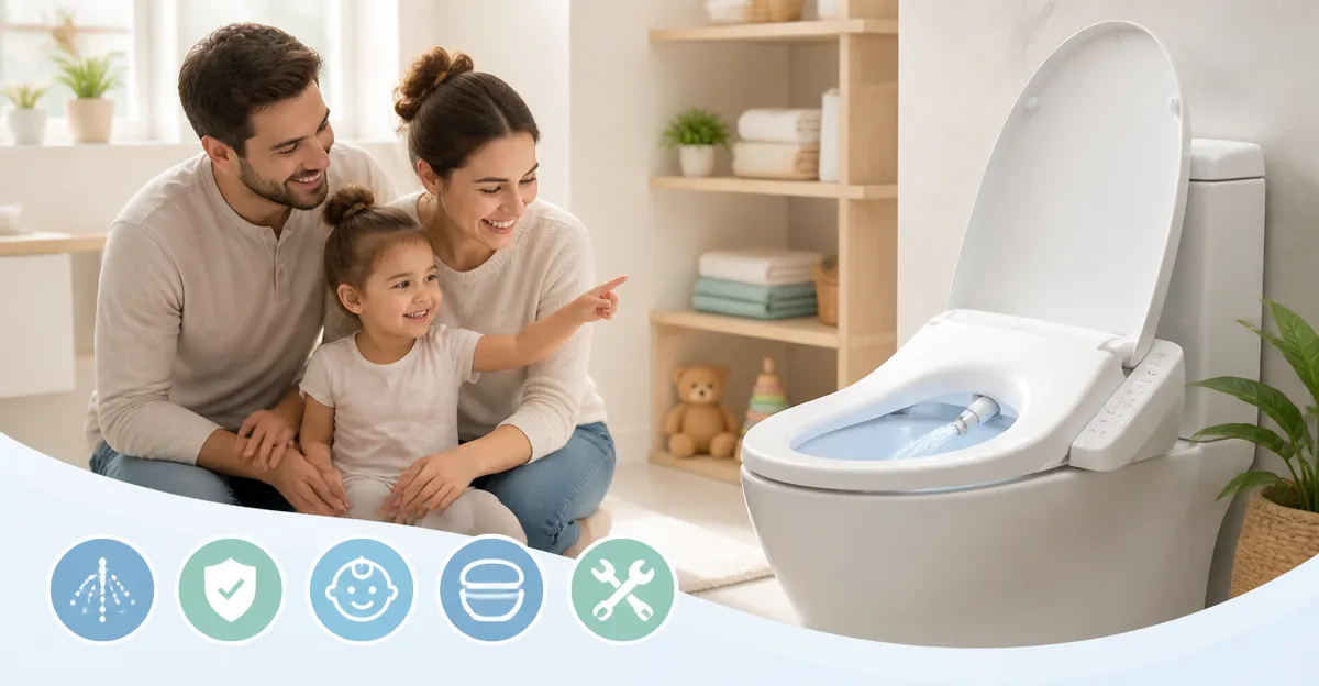 10 Best Bidet Seats for Families with Young Children