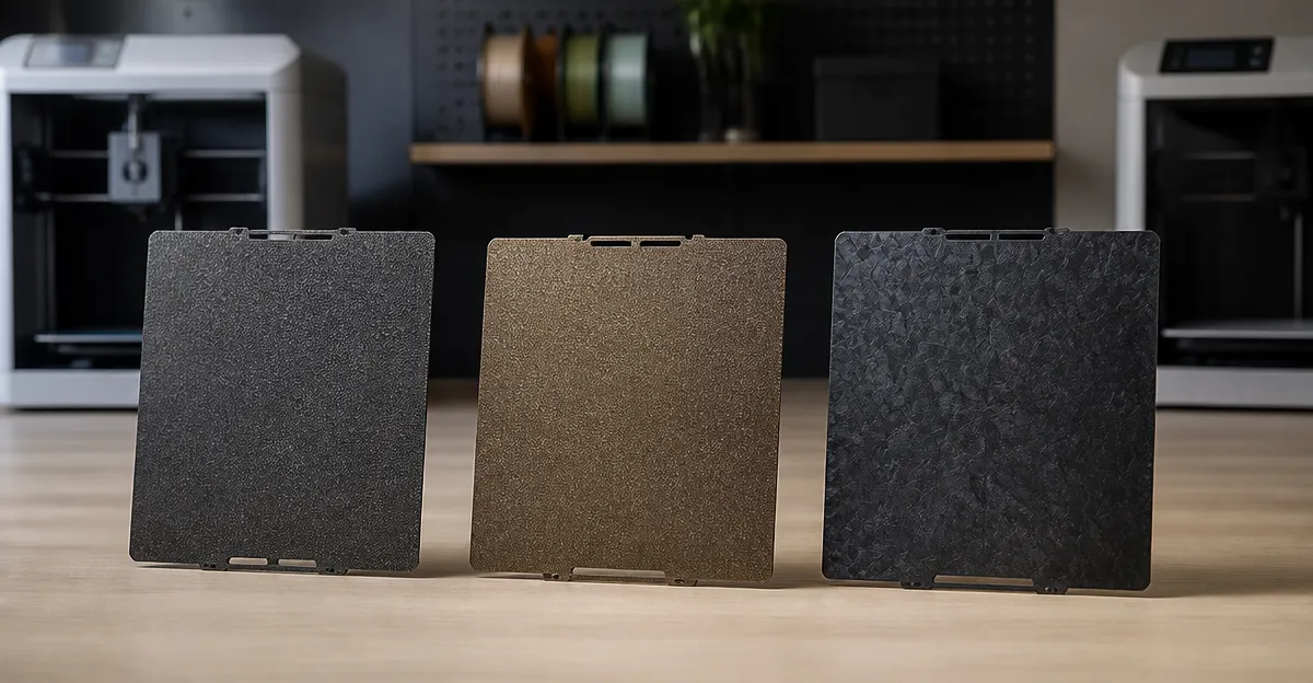 BIQU, SAHVAIM, and YOOPAI Build Plate Comparison for Bambu Lab Printers