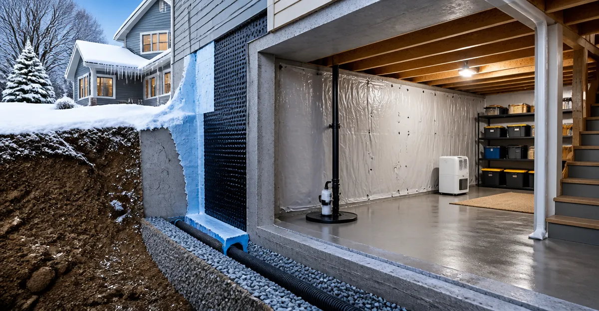 Homeowner’s Guide to Basement Waterproofing in Freeze‑Thaw Climates