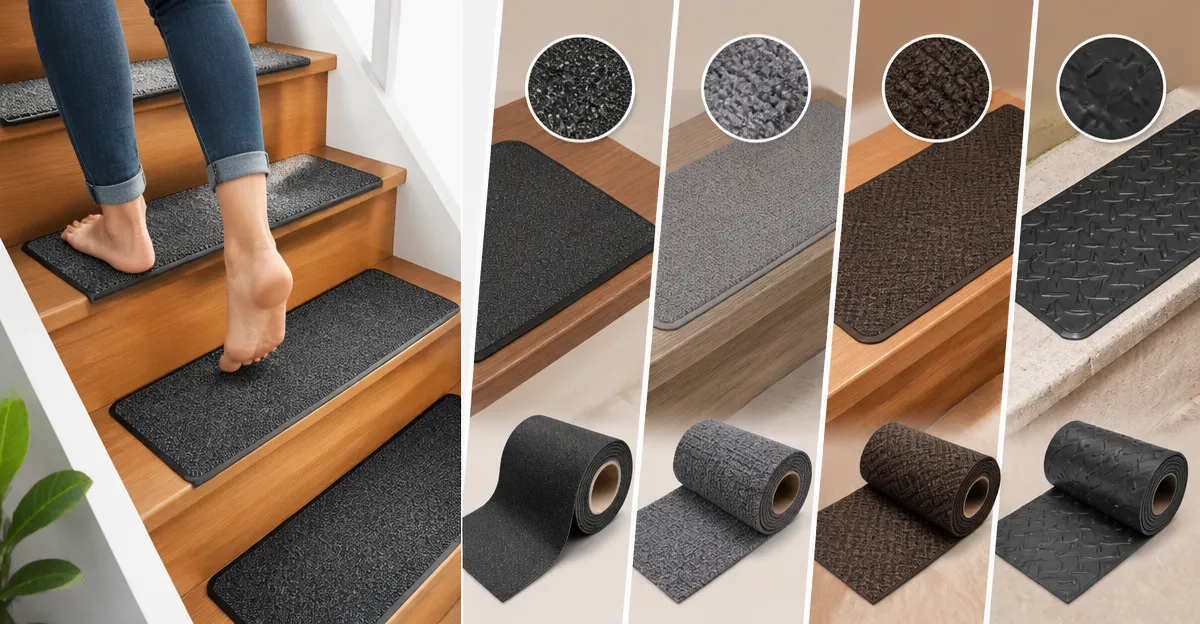 Comparing Top Stair Treads: COSY HOMEER, KOOTETA, MBIGM & LifeGrip