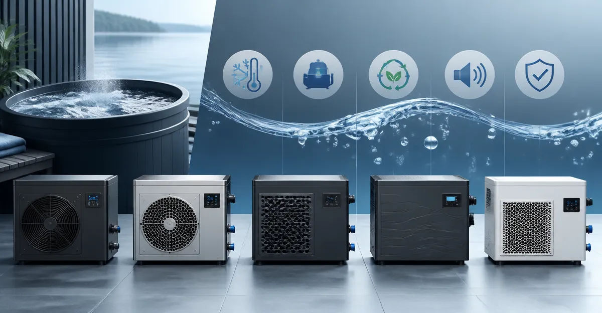 Comparing Top 1/3HP Cold Plunge Chillers: Features, Performance & Value