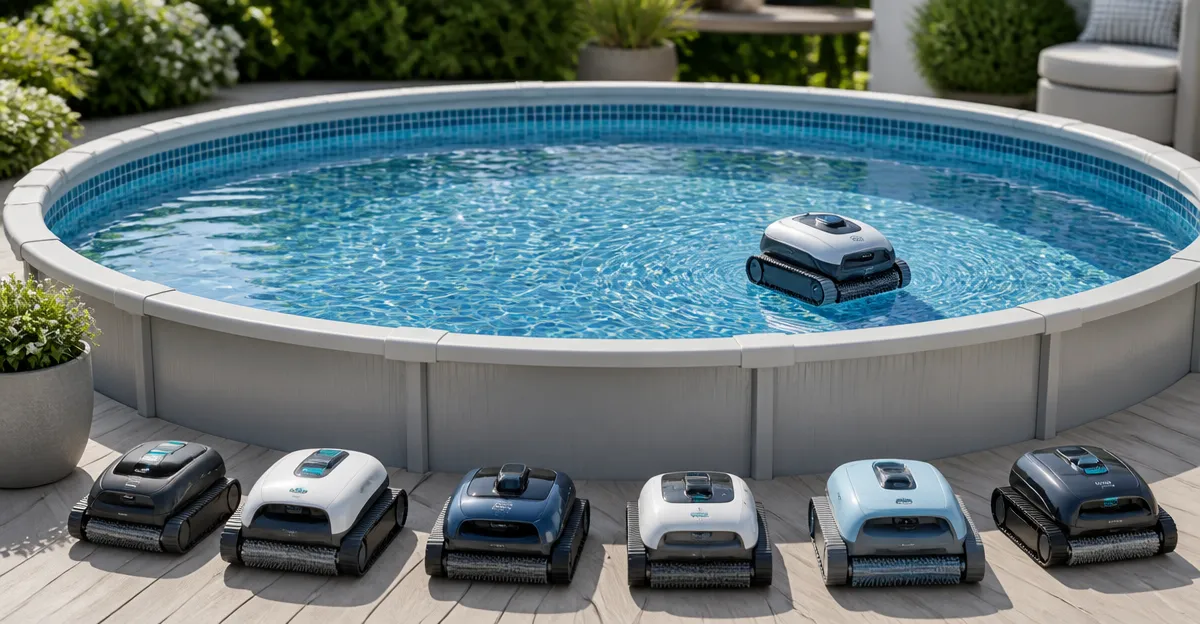 7 Best Cordless Robotic Pool Cleaners for Small Round Above‑Ground Pools