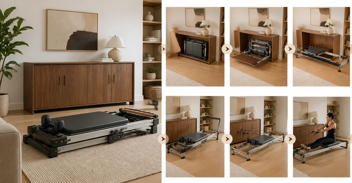 How to Integrate a Foldable Reformer into Multipurpose Furniture