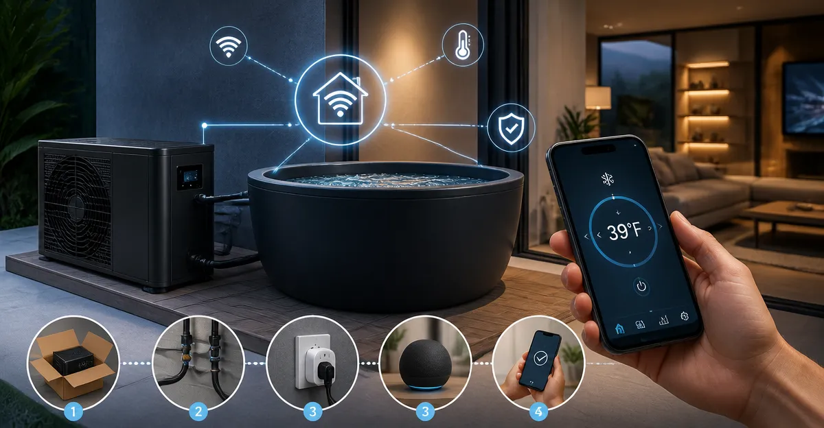 How to Integrate a Cold Plunge Chiller into Your Smart Home