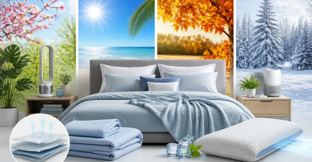 Seasonal Bed Cooling Tips: Complete Year‑Round Guide