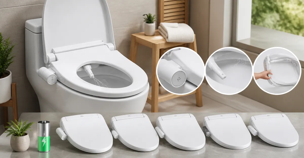 Top 10 Battery-Powered Bidet Seats for 2026: Portable, No-Electric Models Reviewed