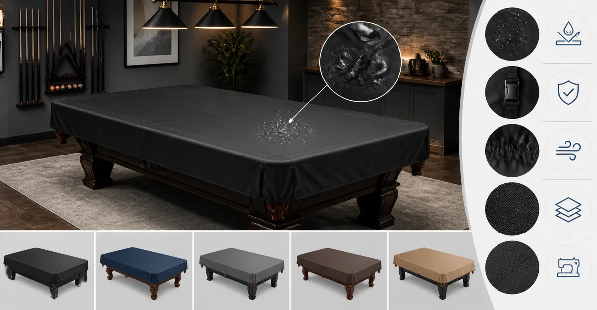 Best Pool Table Covers 2026: In‑Depth Comparison of Top Amazon Picks