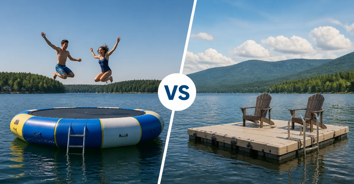 Comparing Top Water Trampolines for Lakes and Pools