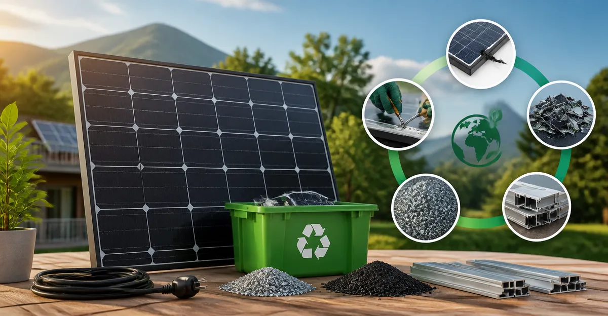 Ultimate End-of-Life Recycling Guide for Plug-and-Play Solar Panels