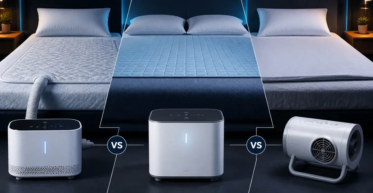 Adamson B10 vs Sleepme Chilipad vs BedJet: In‑Depth Bed Cooling System Review