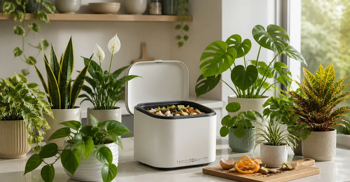 12 Best Houseplants That Thrive on Countertop Composting