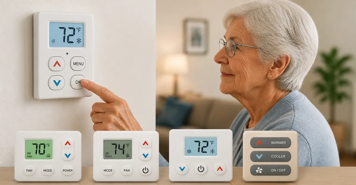 Best Simple Thermostats for Seniors with Large Buttons – Review & Buying Guide