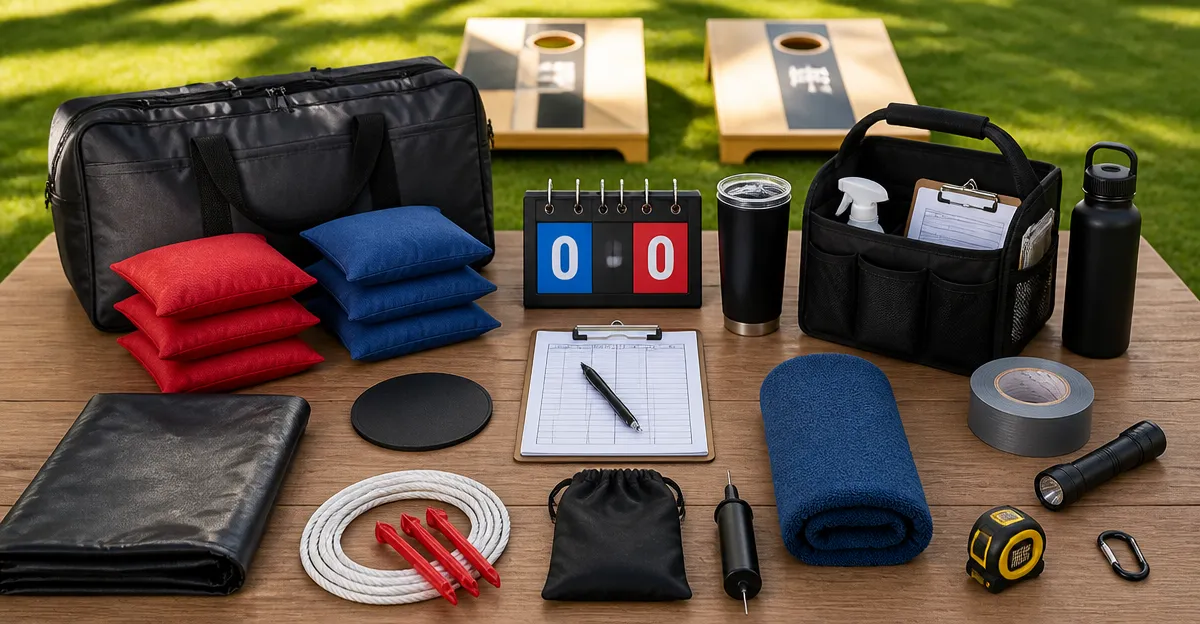 17 Must-Have Items for Your Cornhole Tournament Kit