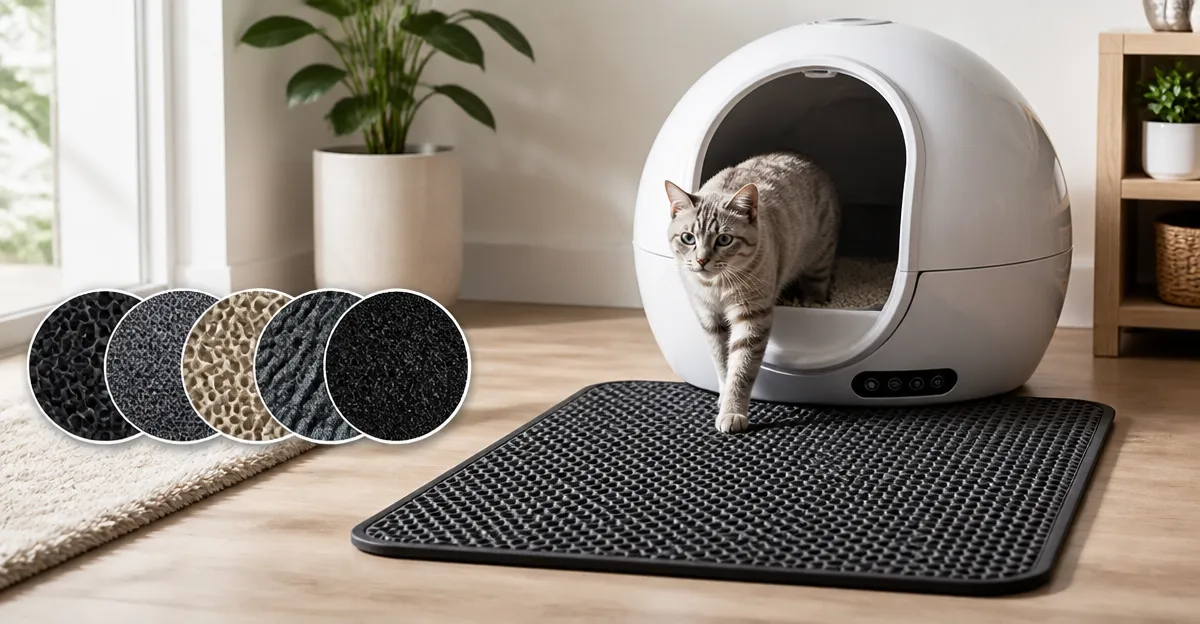 Top 10 Best Litter Box Mats for Automatic Litter Boxes