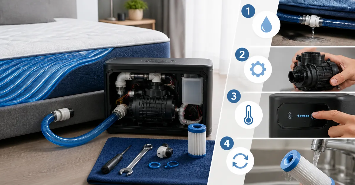 How to Troubleshoot Your Water‑Cooled Mattress System